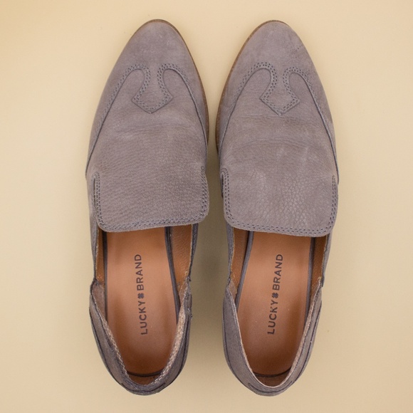 Lucky Brand Merlyin Brown Western Cut Out Slip On Ankle Boots Women's Size 6.5 - Picture 5 of 8